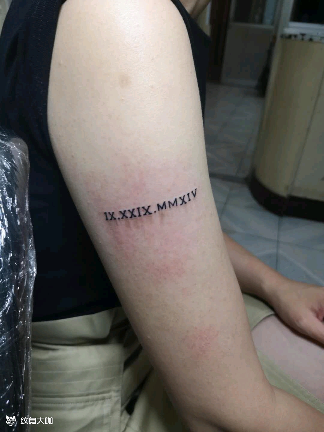 罗马字_纹身图案手稿图片_朋克～奇的纹身作品集