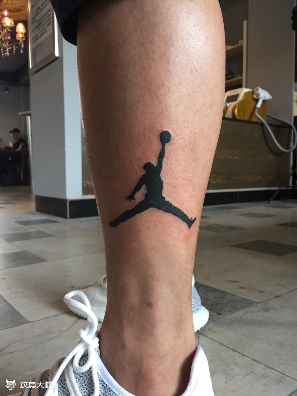 飞人_纹身图案手稿图片_李彪的纹身作品集