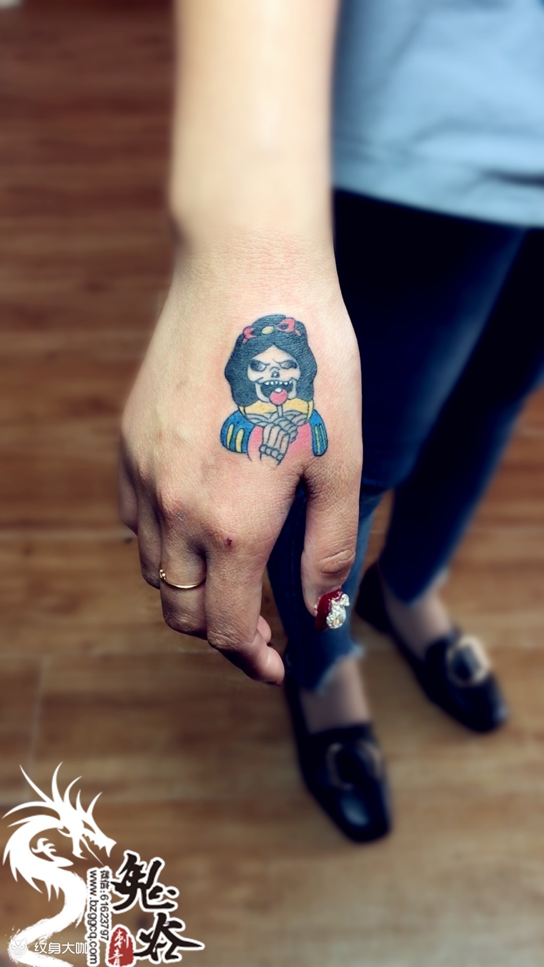 大美同款_纹身图案手稿图片_薛新稳的纹身作品集