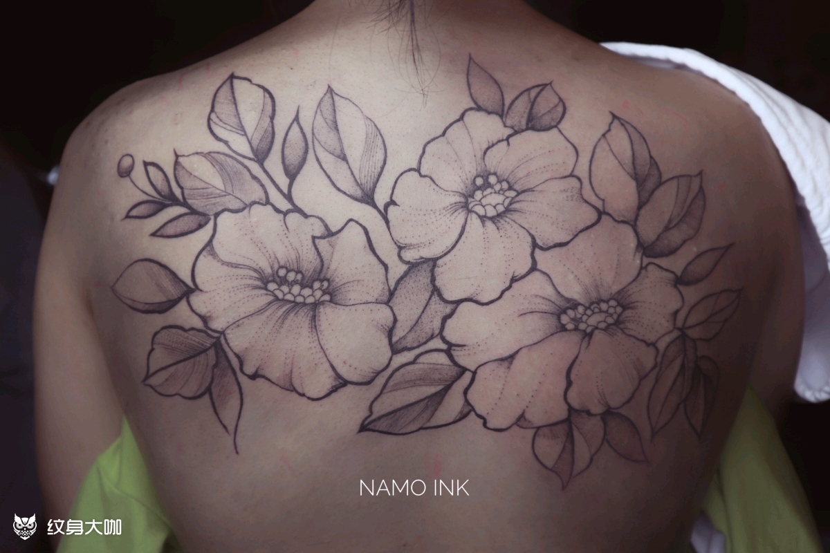 花背_纹身图案手稿图片_周飞言的纹身作品集