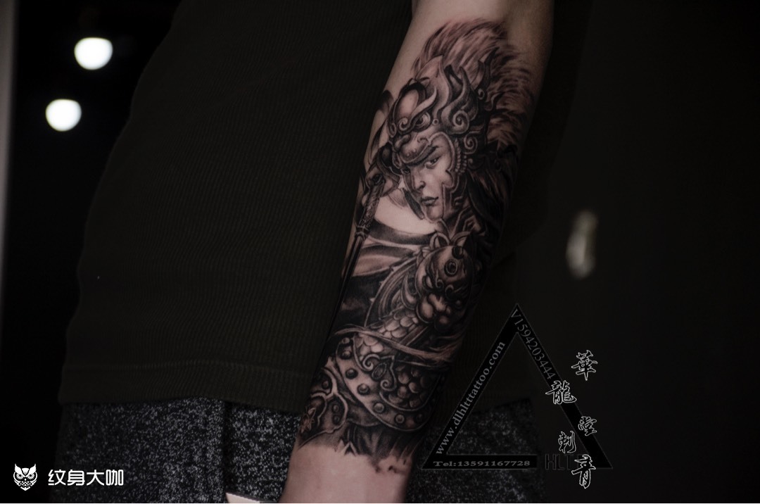 感谢远从国外归来的大帅哥 花臂五虎上将 一将之一 90帅气马超