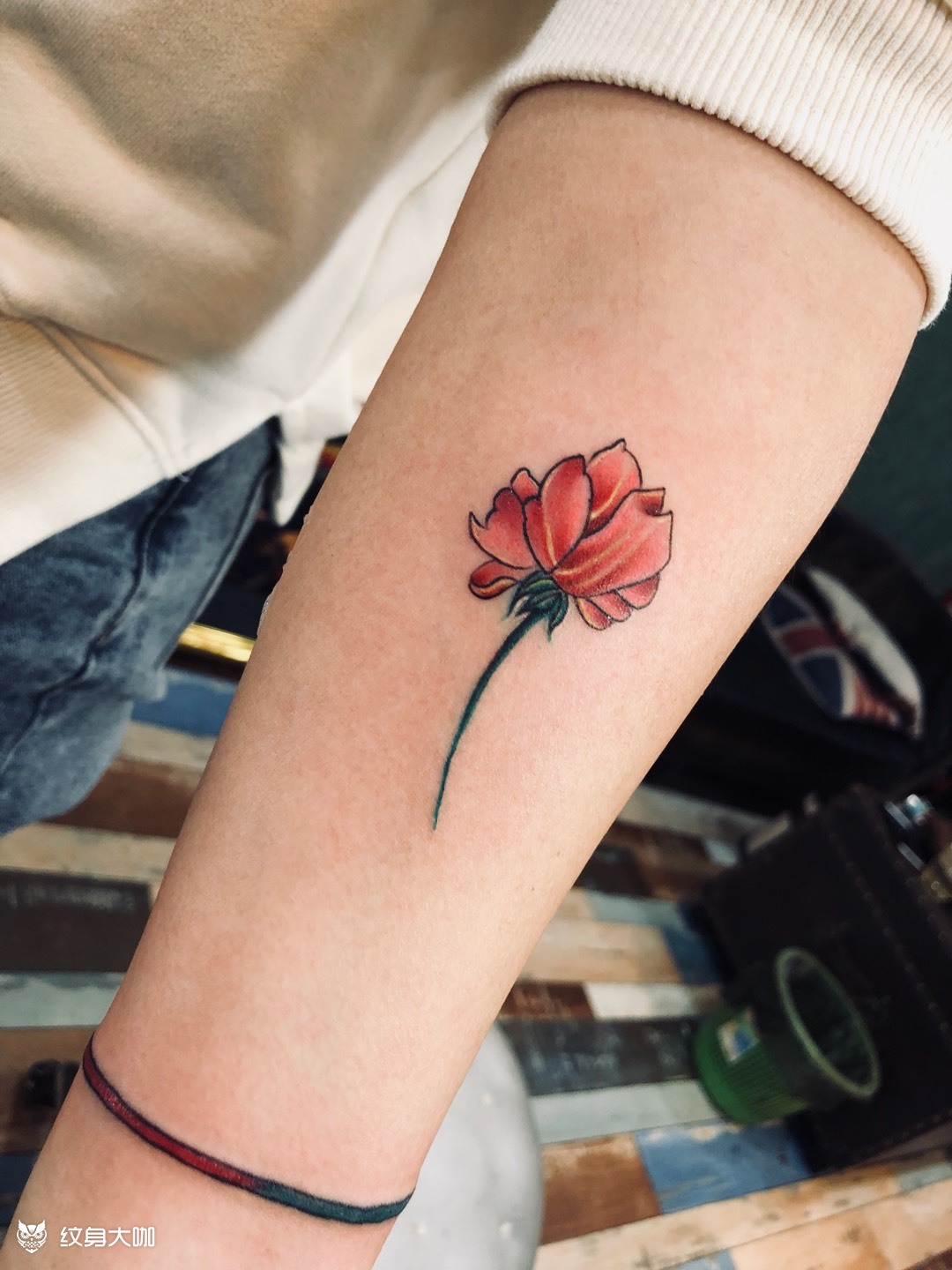 小花花_纹身图案手稿图片_太和的纹身作品集