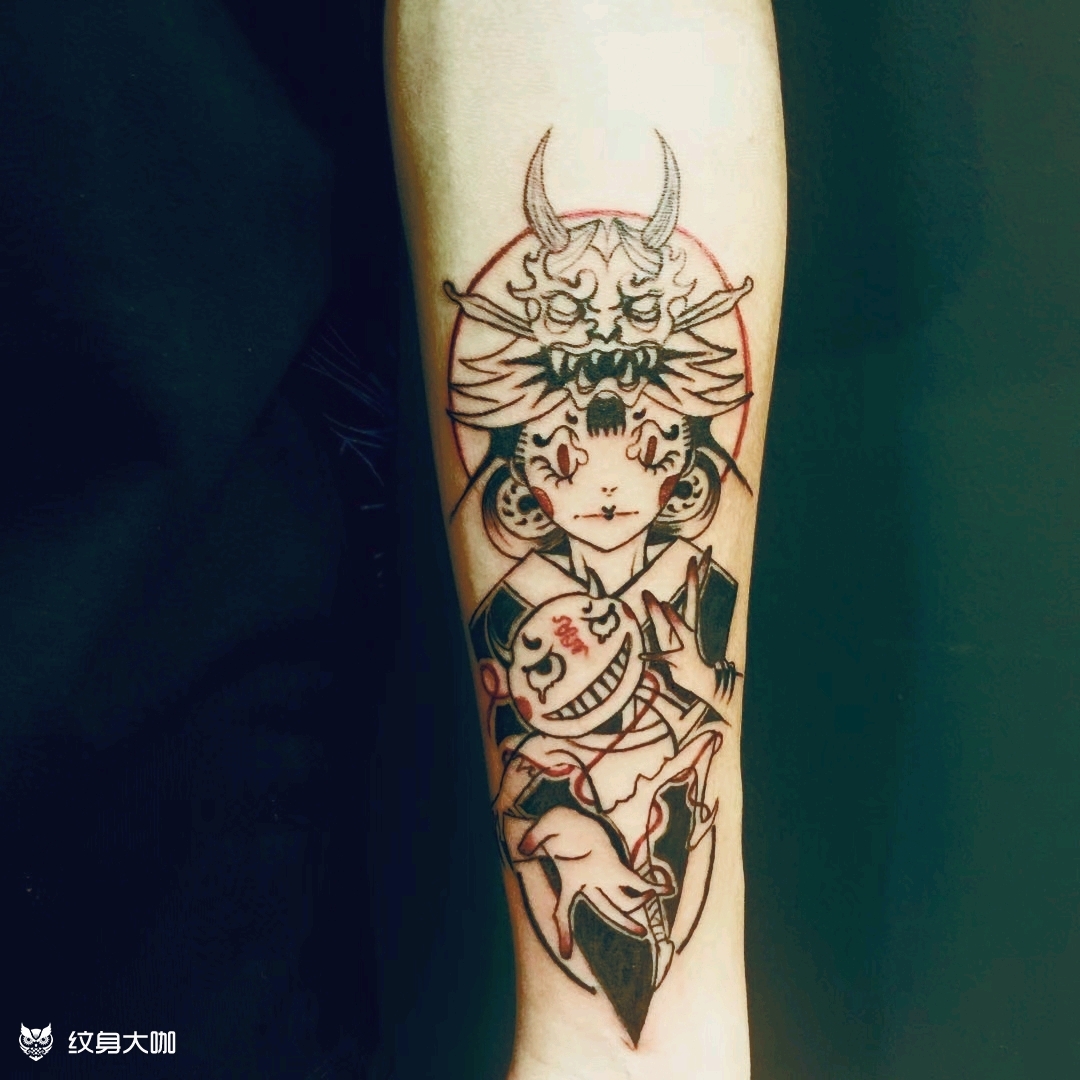 提线木偶_纹身图案手稿图片_778的纹身作品集