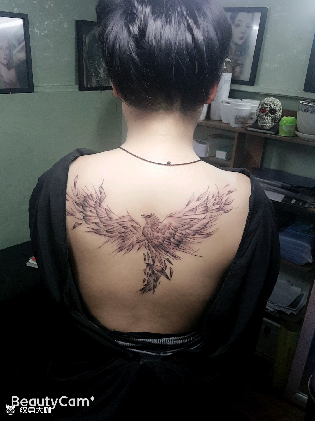 脊椎元素_纹身图案手稿图片_锋兄的纹身作品集