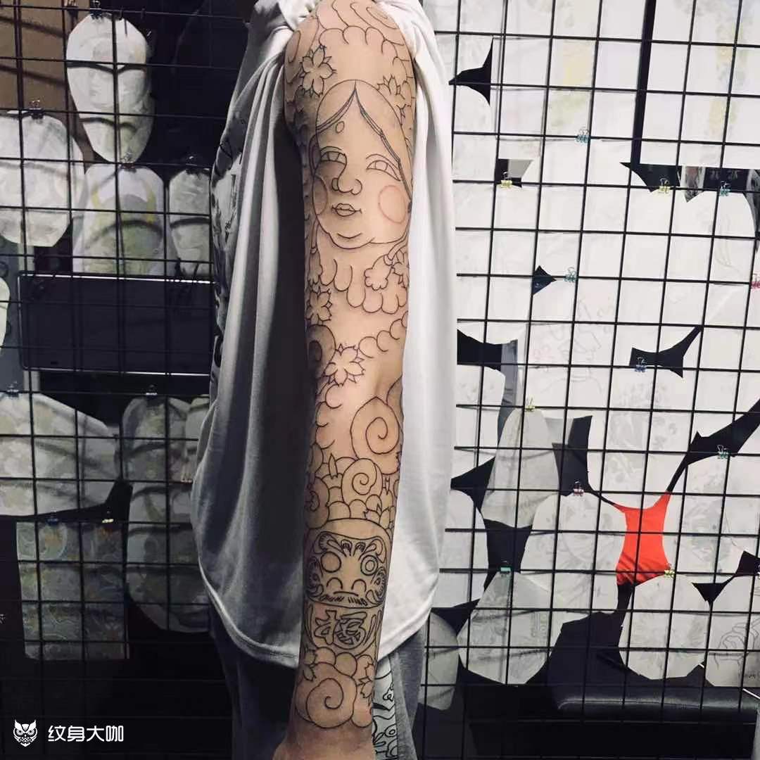 阿多福与达摩蛋_纹身吧社区 - 纹身大咖