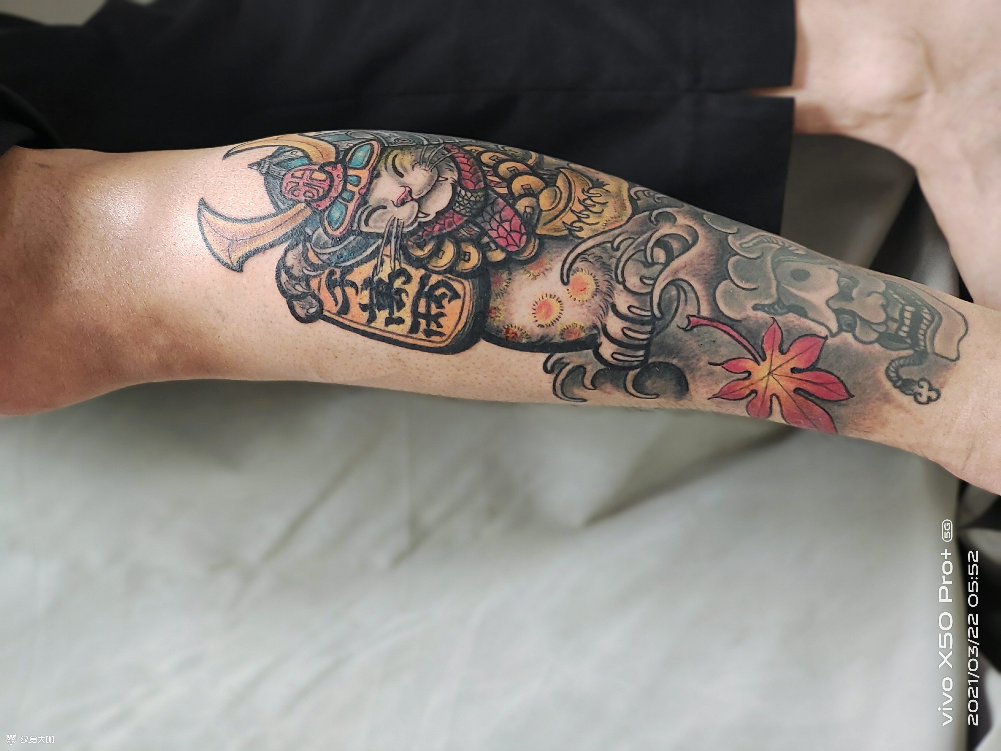 日式老传统招财猫_纹身吧社区 - 纹身大咖