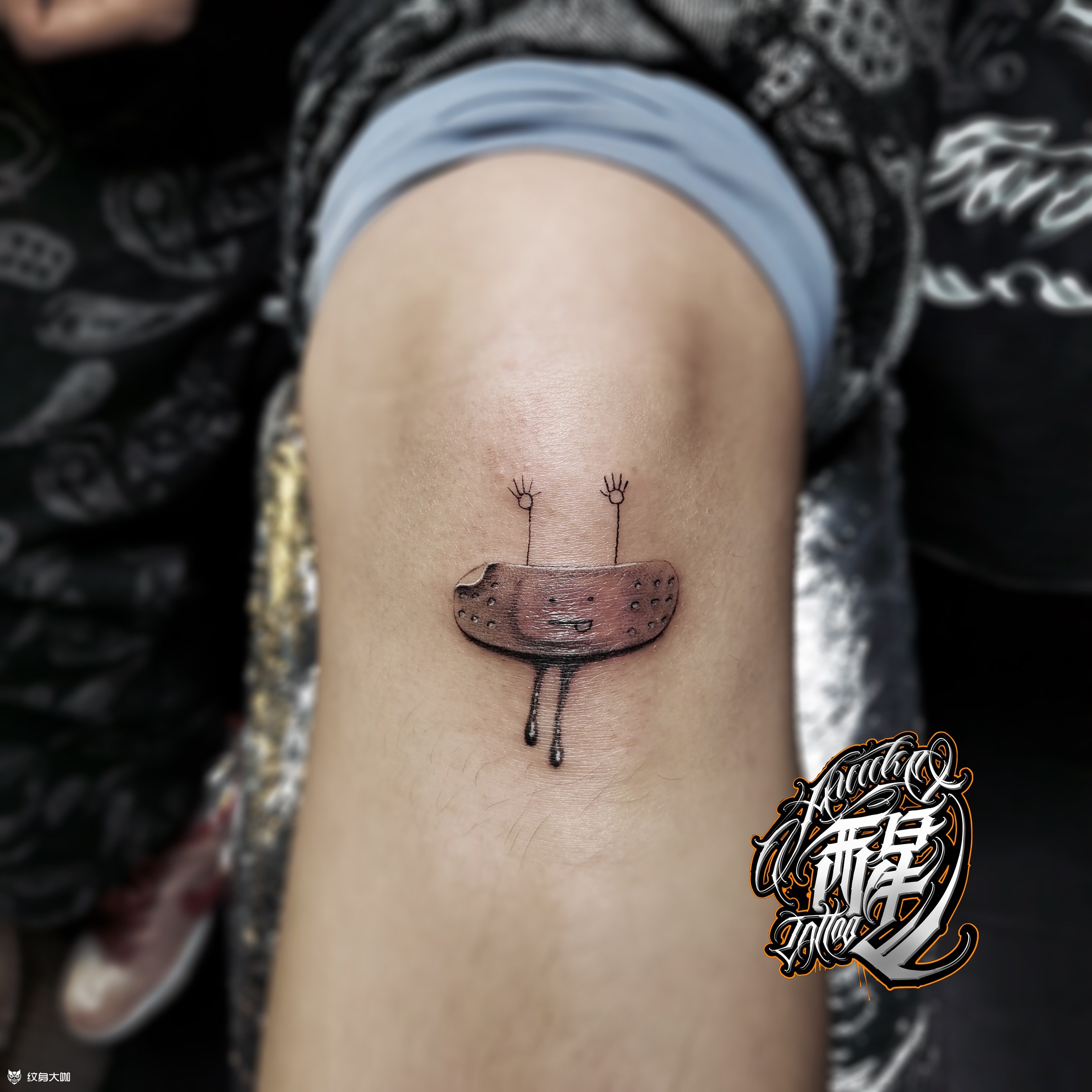 创可贴_纹身图案手稿图片_刘天扬的纹身作品集