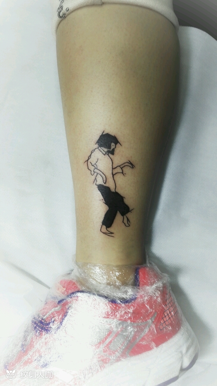 低俗小说中的米亚(300元)_纹身图案手稿图片_叉叉的纹身作品集