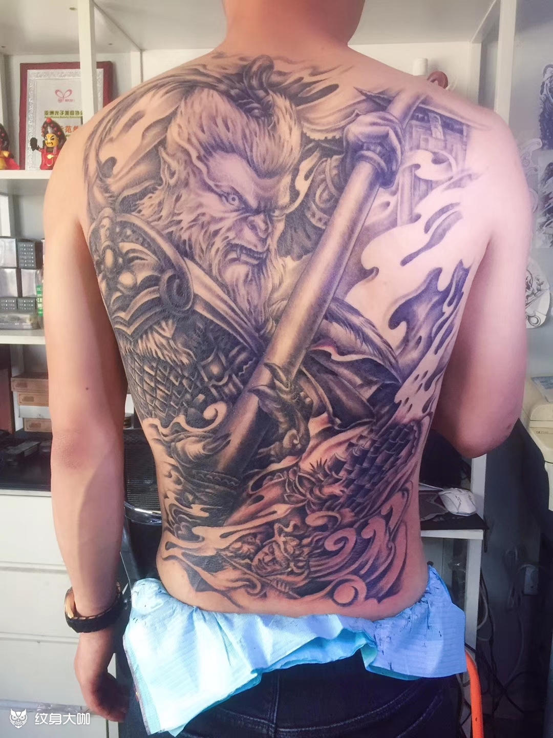 斗战胜佛_纹身图案手稿图片_岁月的纹身作品集