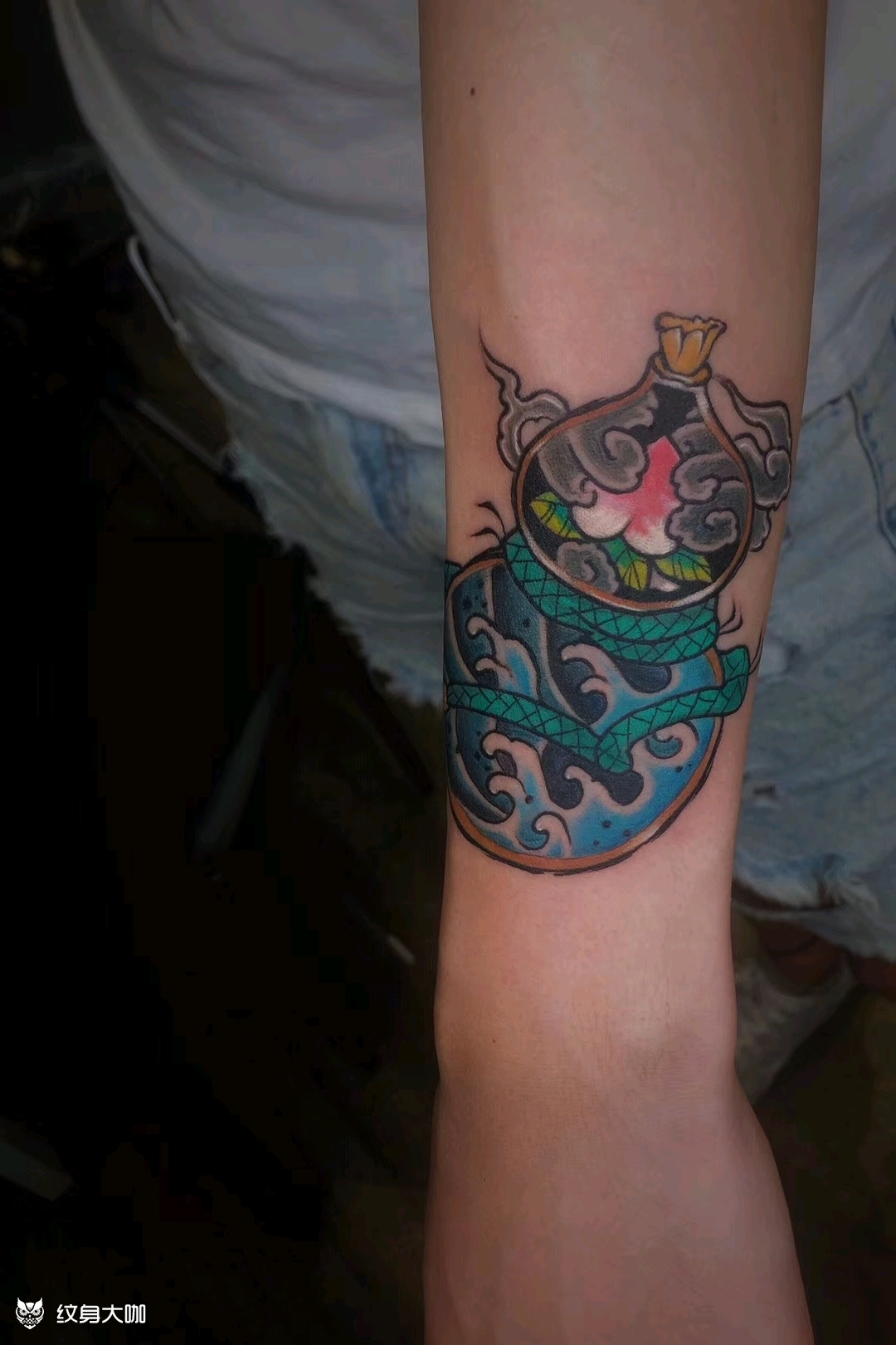 宝葫芦的秘密_纹身图案手稿图片_国辉的纹身作品集