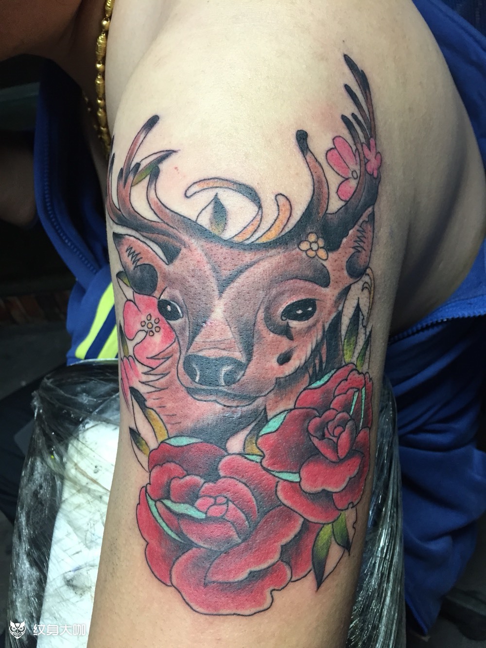 一路平安_纹身图案手稿图片_亓科的纹身作品集