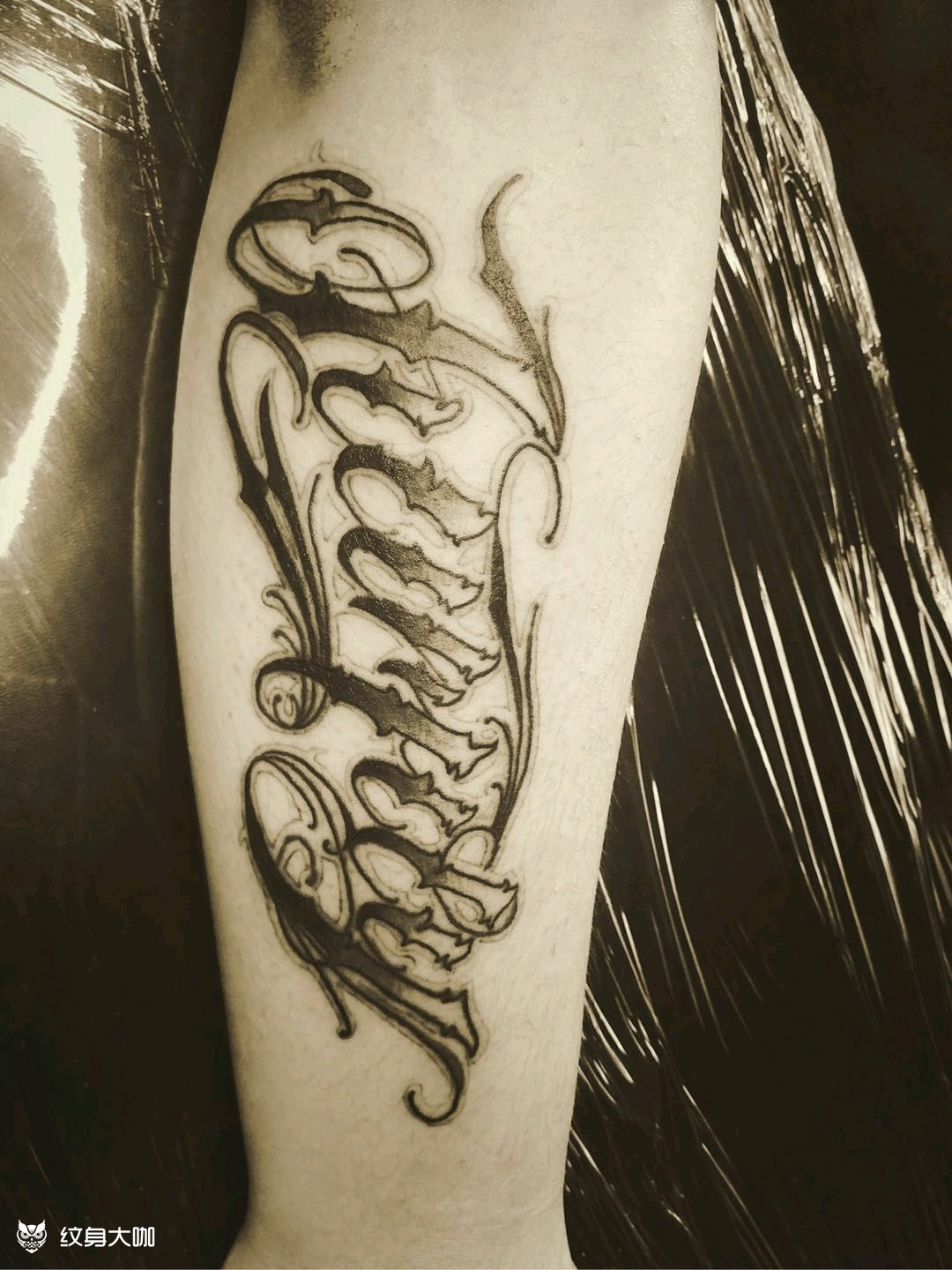 花体字——family_纹身图案手稿图片_宇先生的纹身作品集