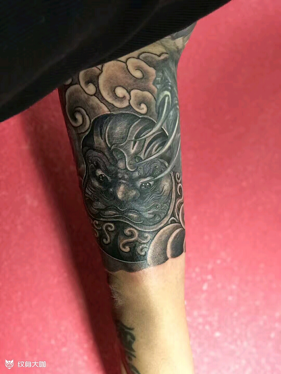 纹身图案手稿图片_萧时哲的纹身作品集