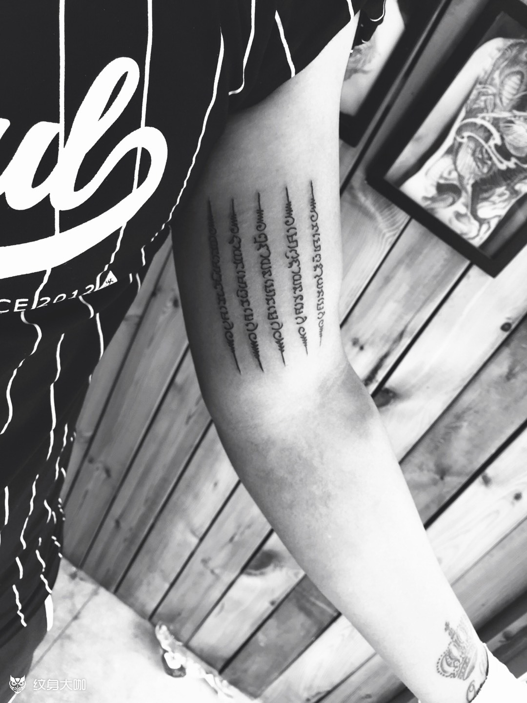 泰国 刺符 _纹身图案手稿图片_陈文龙的纹身作品集