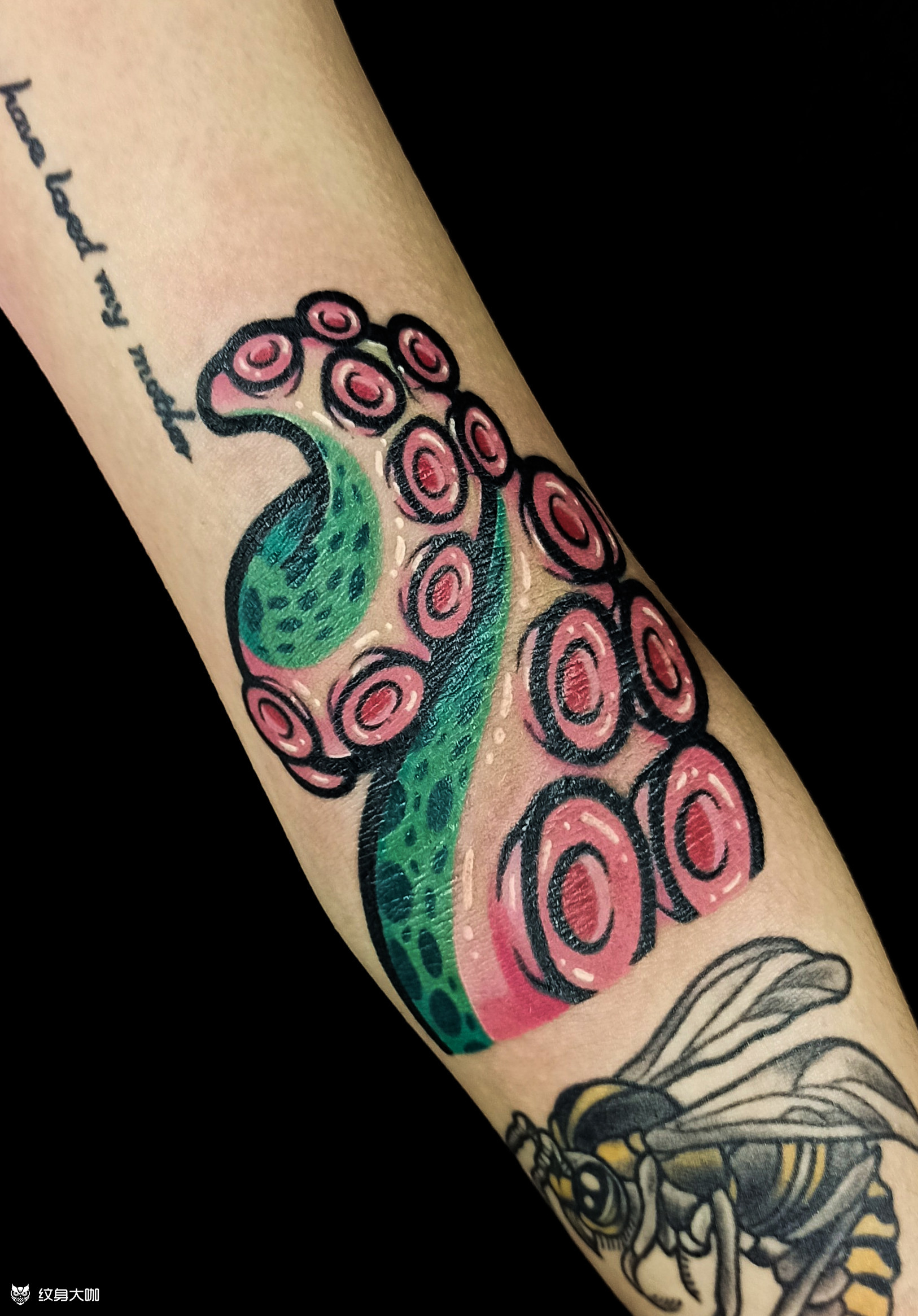 99章鱼触角_纹身吧社区 - 纹身大咖