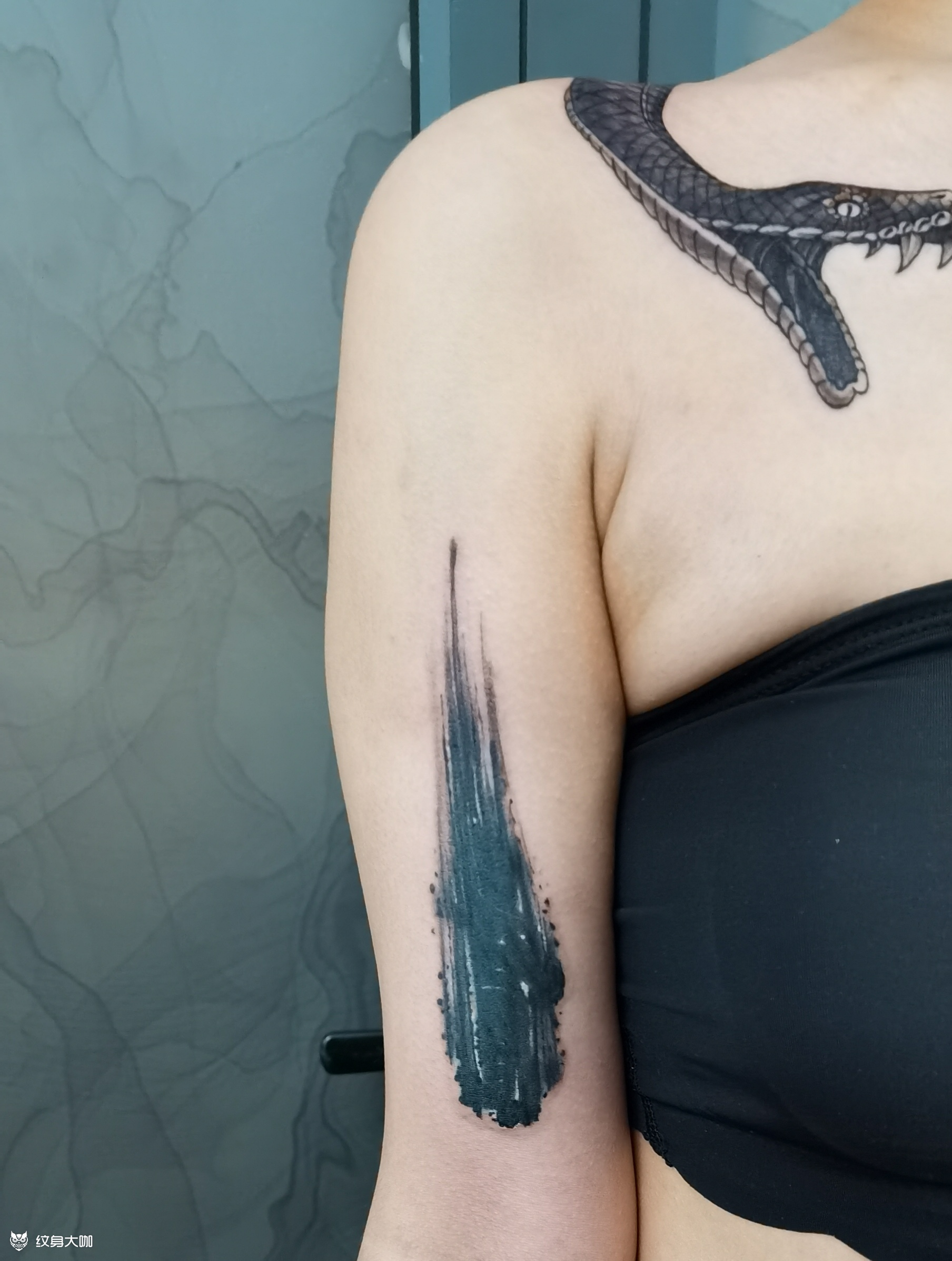 刹车印_纹身图案手稿图片_牛晋北的纹身作品集