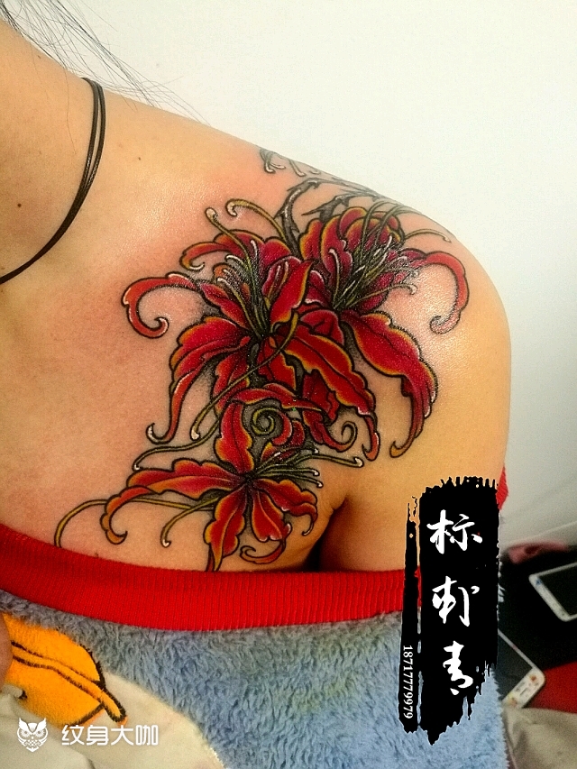 彼岸花喜欢彼岸花的寓意!_纹身吧社区 - 纹身大咖