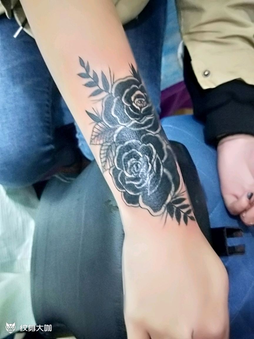 盖纹身_纹身图案手稿图片_妙妙的纹身作品集