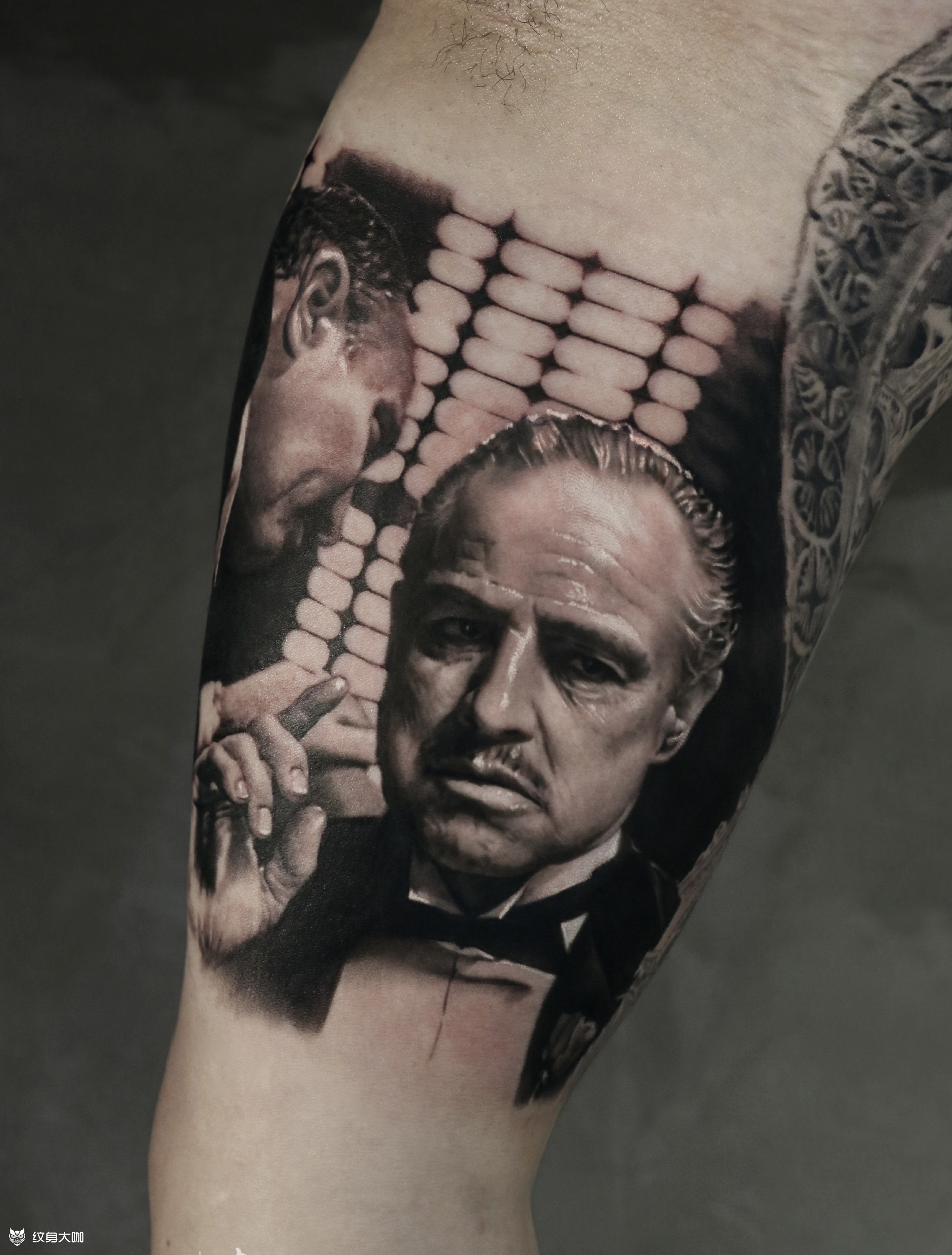 教父50周年重制版今天北美区上_纹身吧社区 - 纹身大咖
