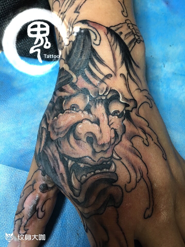 般若_纹身图案手稿图片_鬼玲的纹身作品集