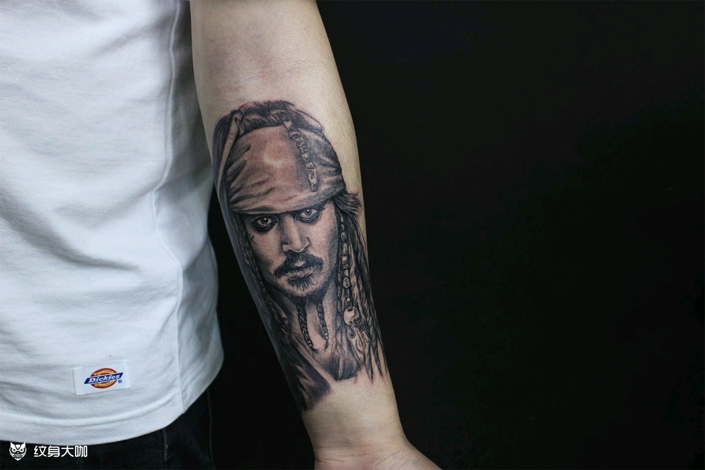 加勒比海盗_纹身图案手稿图片_兔大鬼的纹身作品集