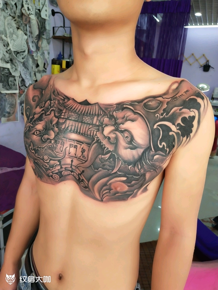 鬼门关来自外地的,休假,时间_纹身吧社区 - 纹身大咖