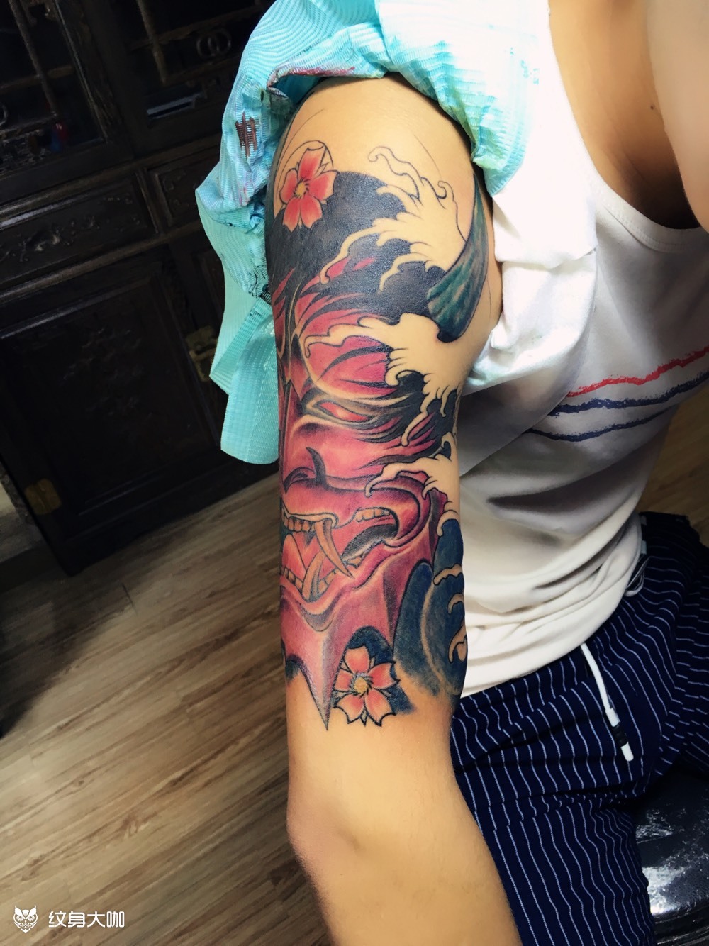 没完成_纹身图案手稿图片_雷龙的纹身作品集