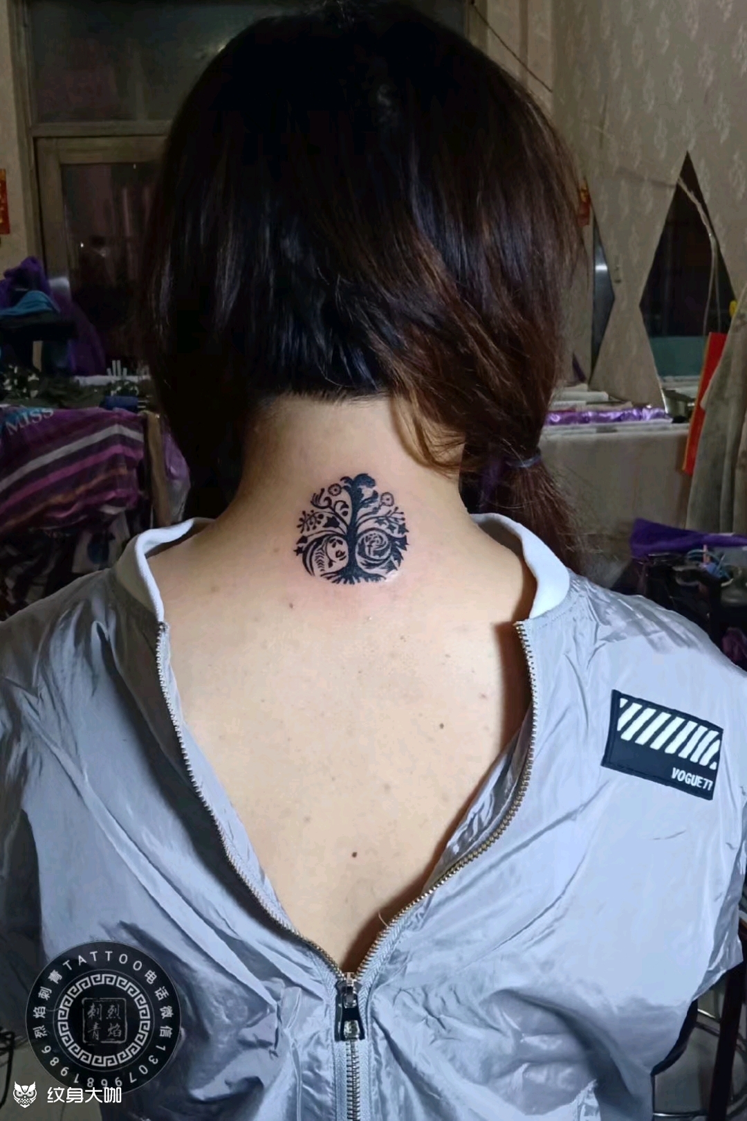 生命树_纹身图案手稿图片_敖京来的纹身作品集