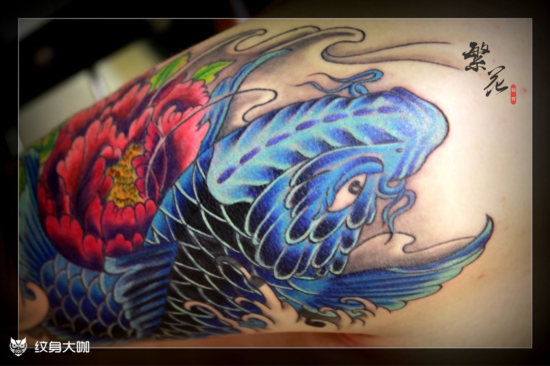遮盖完成_纹身图案手稿图片_繁花·tattoo ·飞虎的纹身作品集
