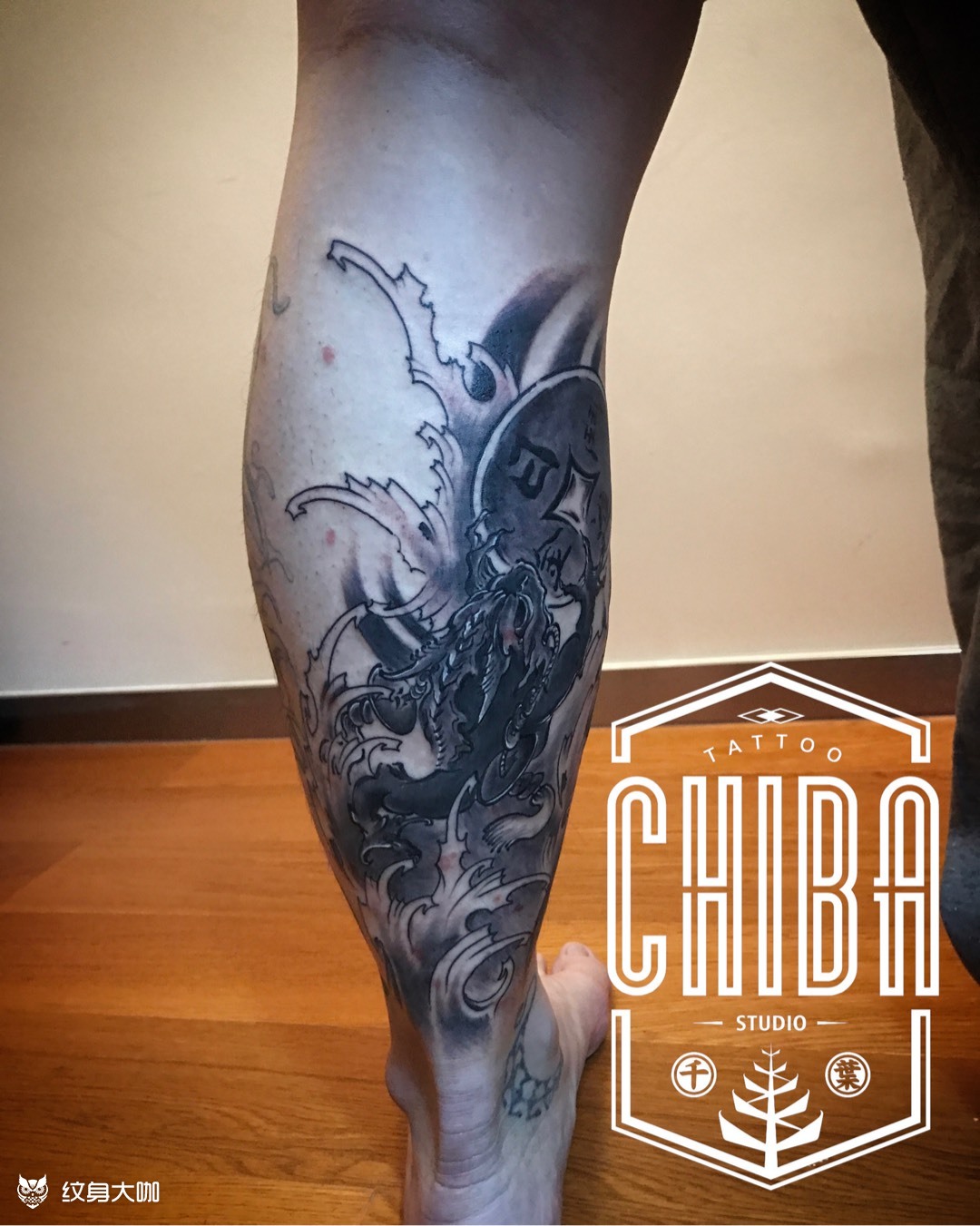 蟾蜍_纹身图案手稿图片_恒dee的纹身作品集