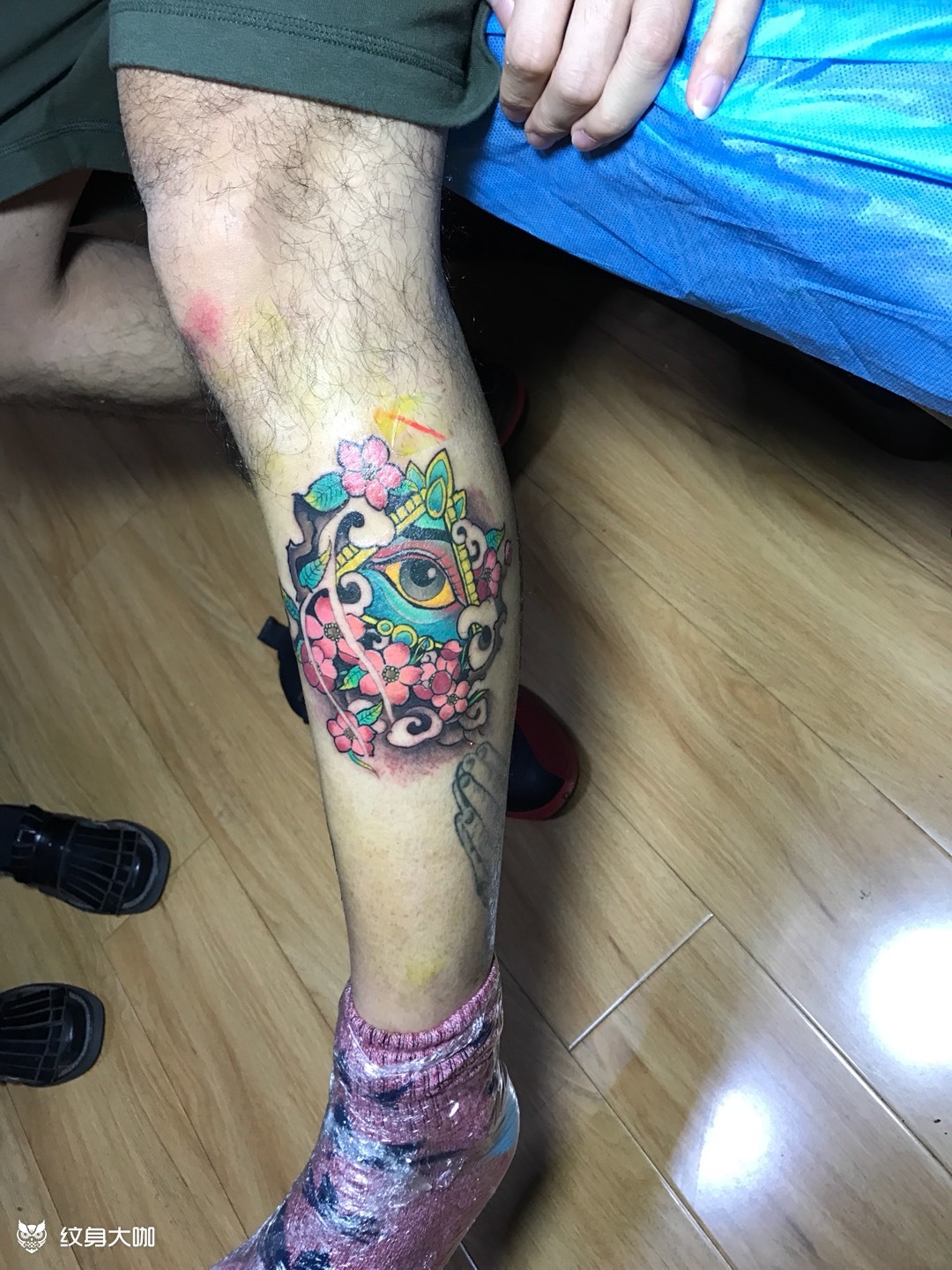 上帝之眼_纹身图案手稿图片_高鑫的纹身作品集