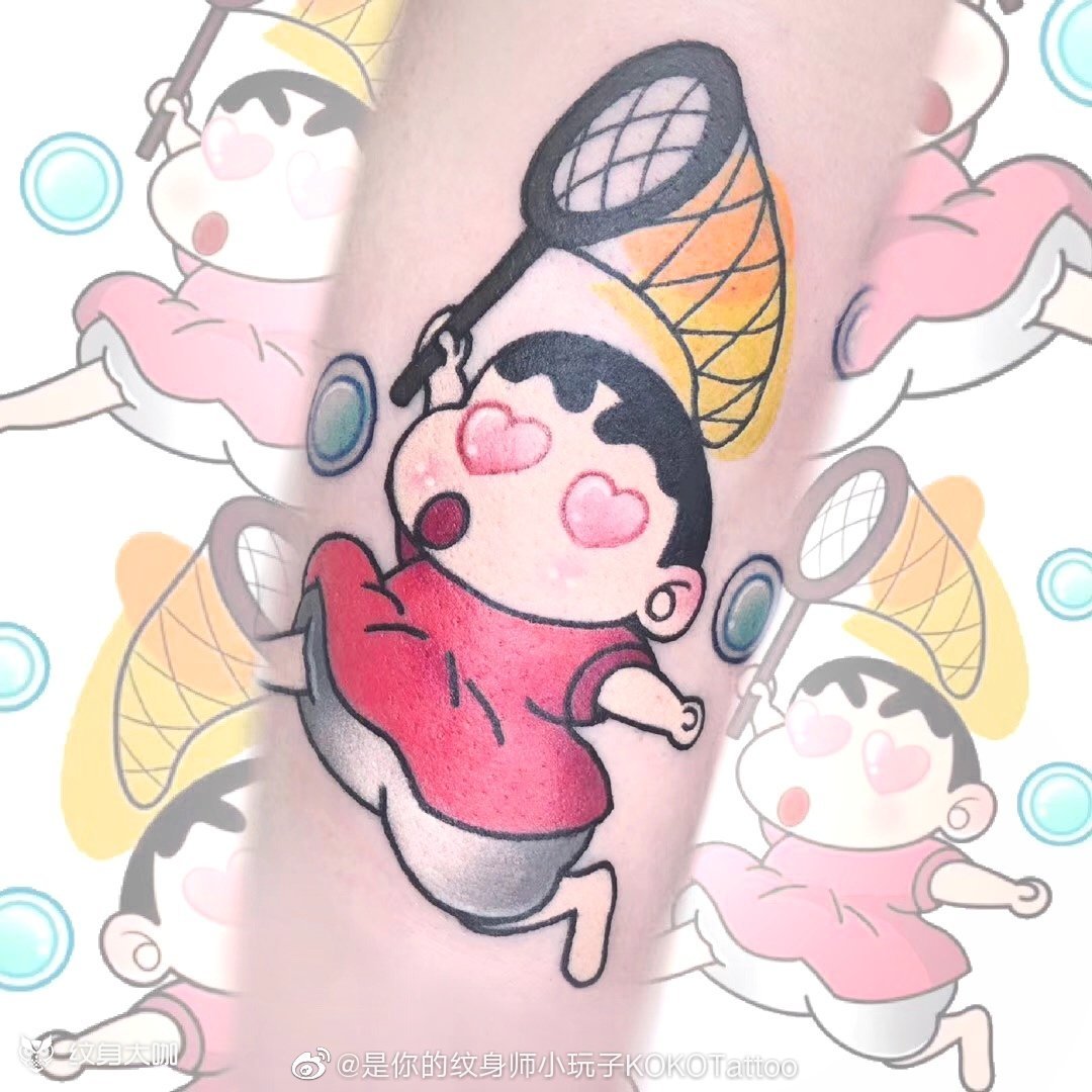 蜡笔小新 kokotattoo_纹身吧社区 - 纹身大咖