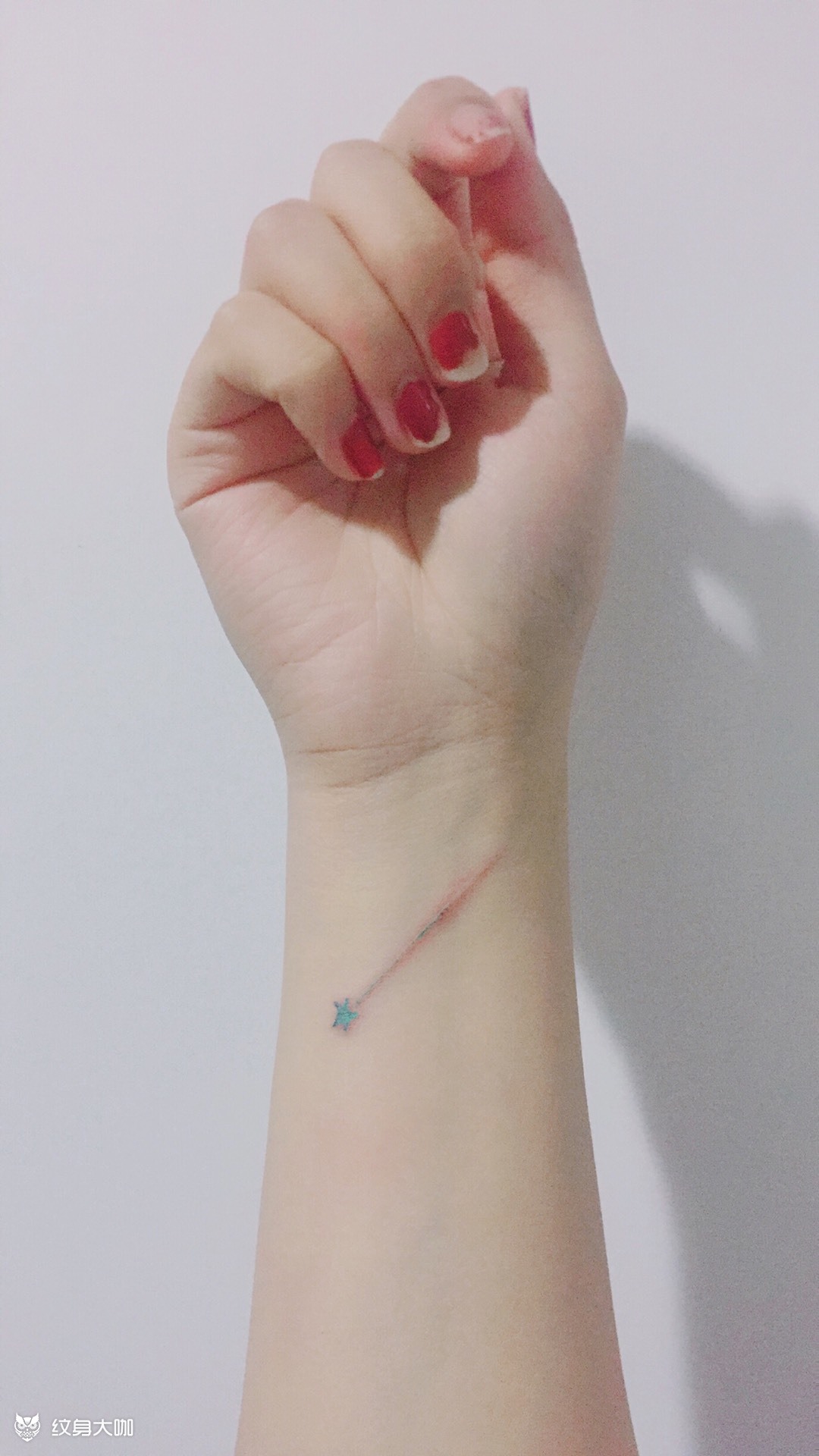 流星_纹身图案手稿图片_小虎的纹身作品集