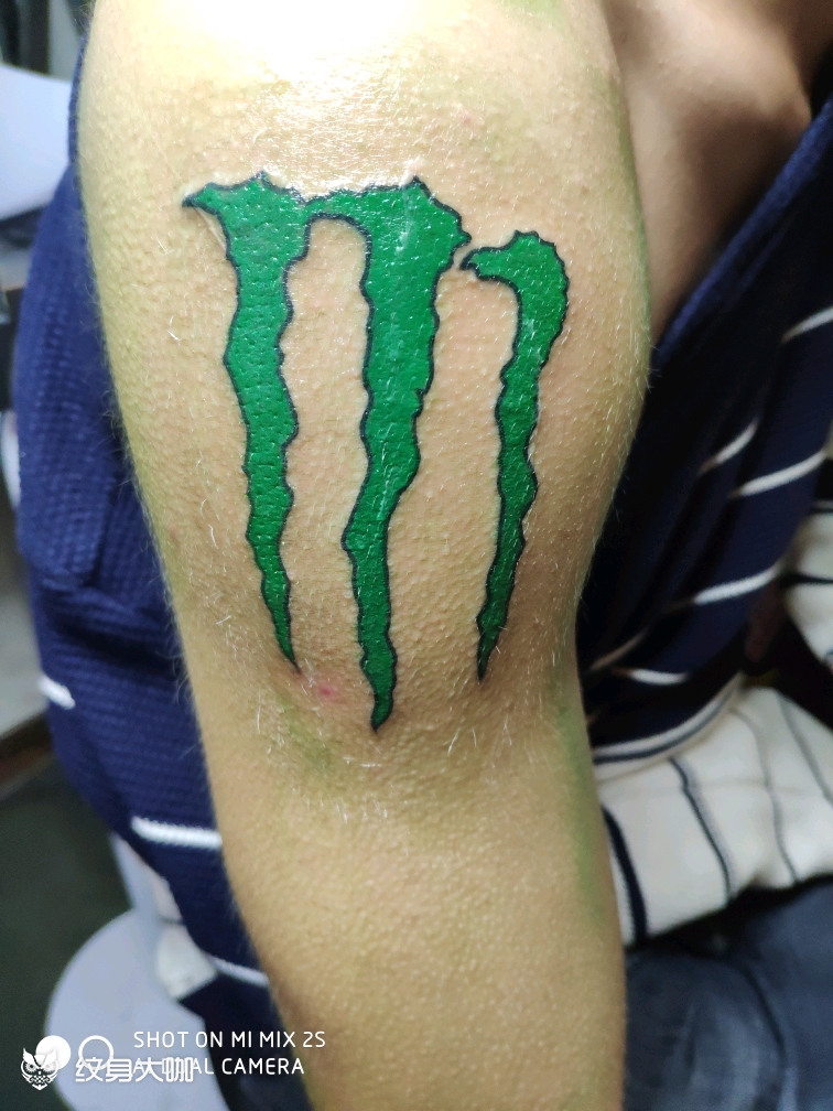 魔爪_纹身图案手稿图片_梁飞虎的纹身作品集