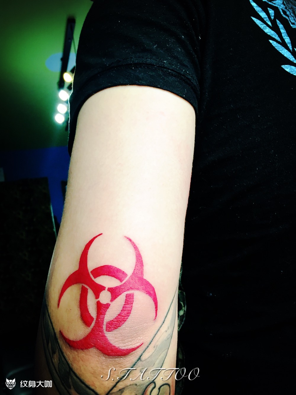 生化_纹身图案手稿图片_肆爷的纹身作品集