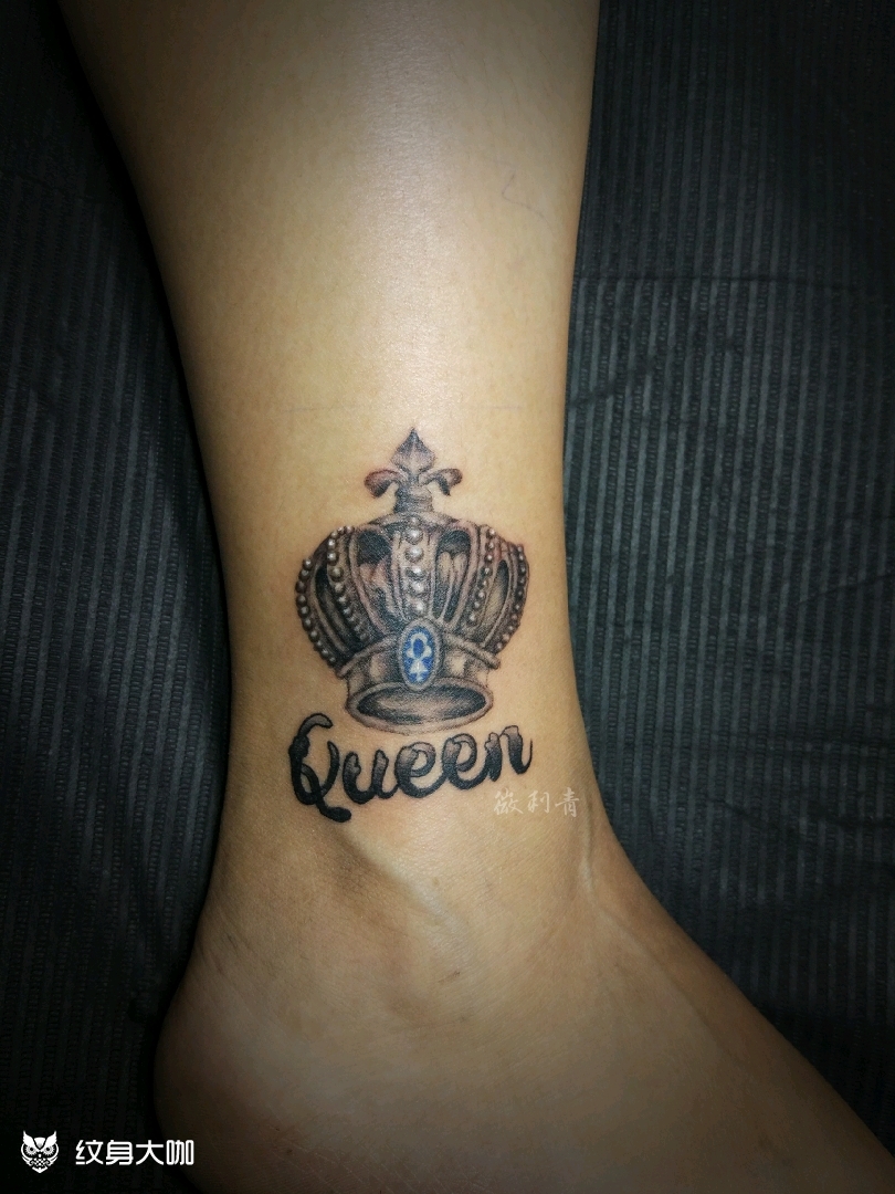 皇冠_纹身图案手稿图片_刘威的纹身作品集