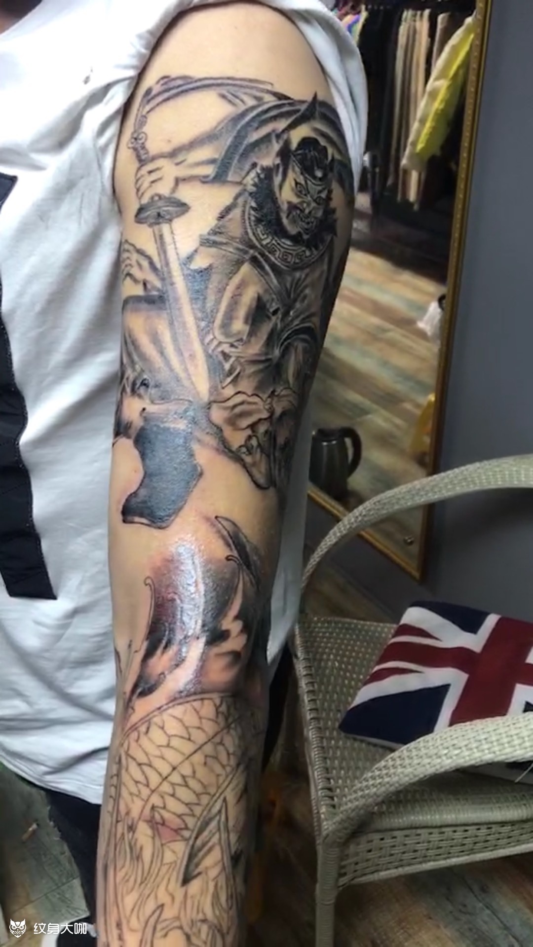 纹身图案手稿图片_李旋的纹身作品集