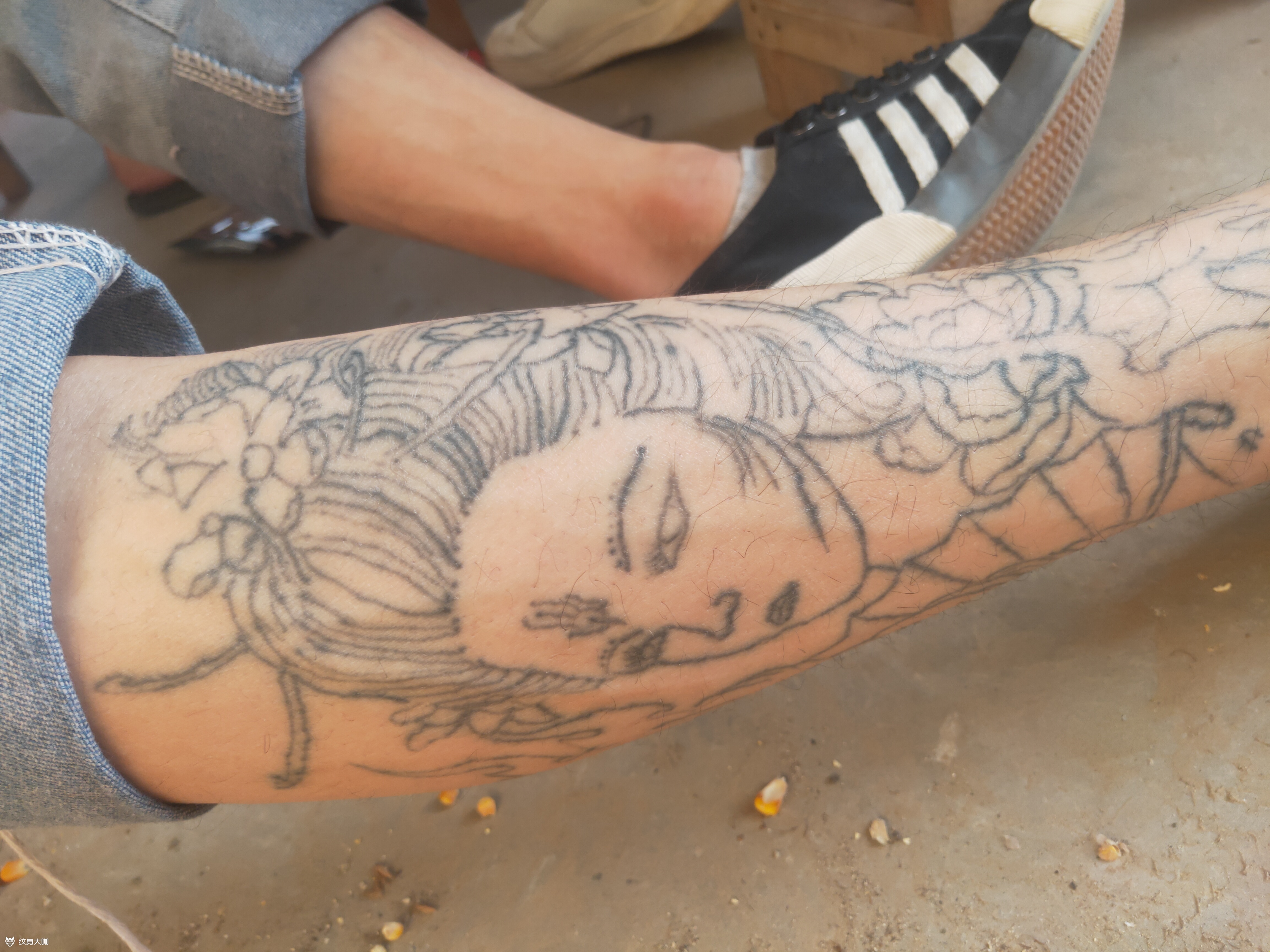 毁皮了吗?_纹身吧社区 - 纹身大咖