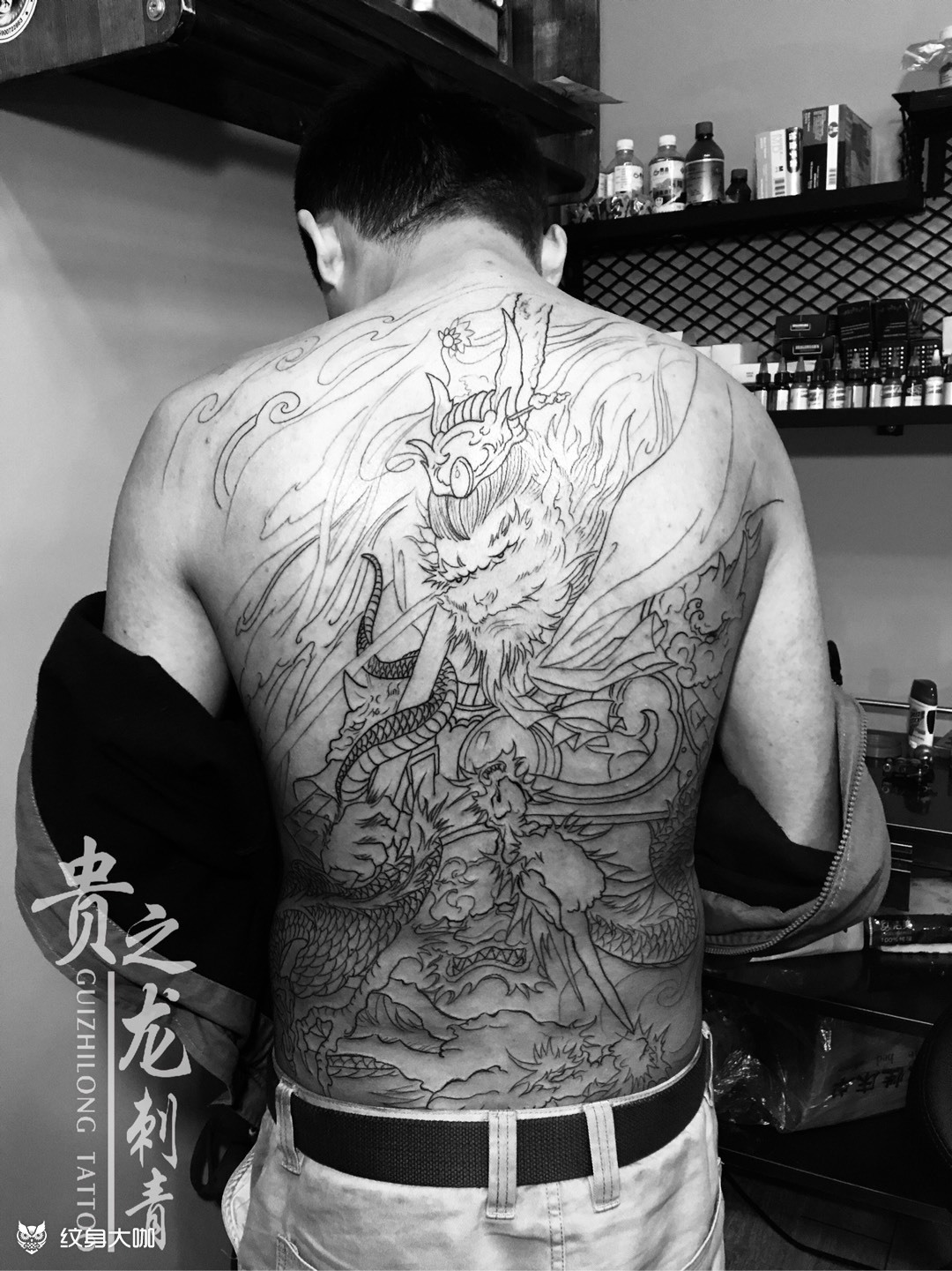 斗战胜佛_纹身图案手稿图片_mengg的纹身作品集