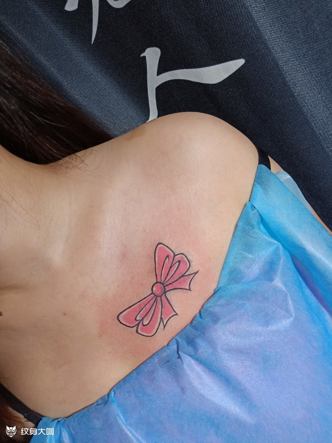 蝴蝶结_纹身吧社区 - 纹身大咖