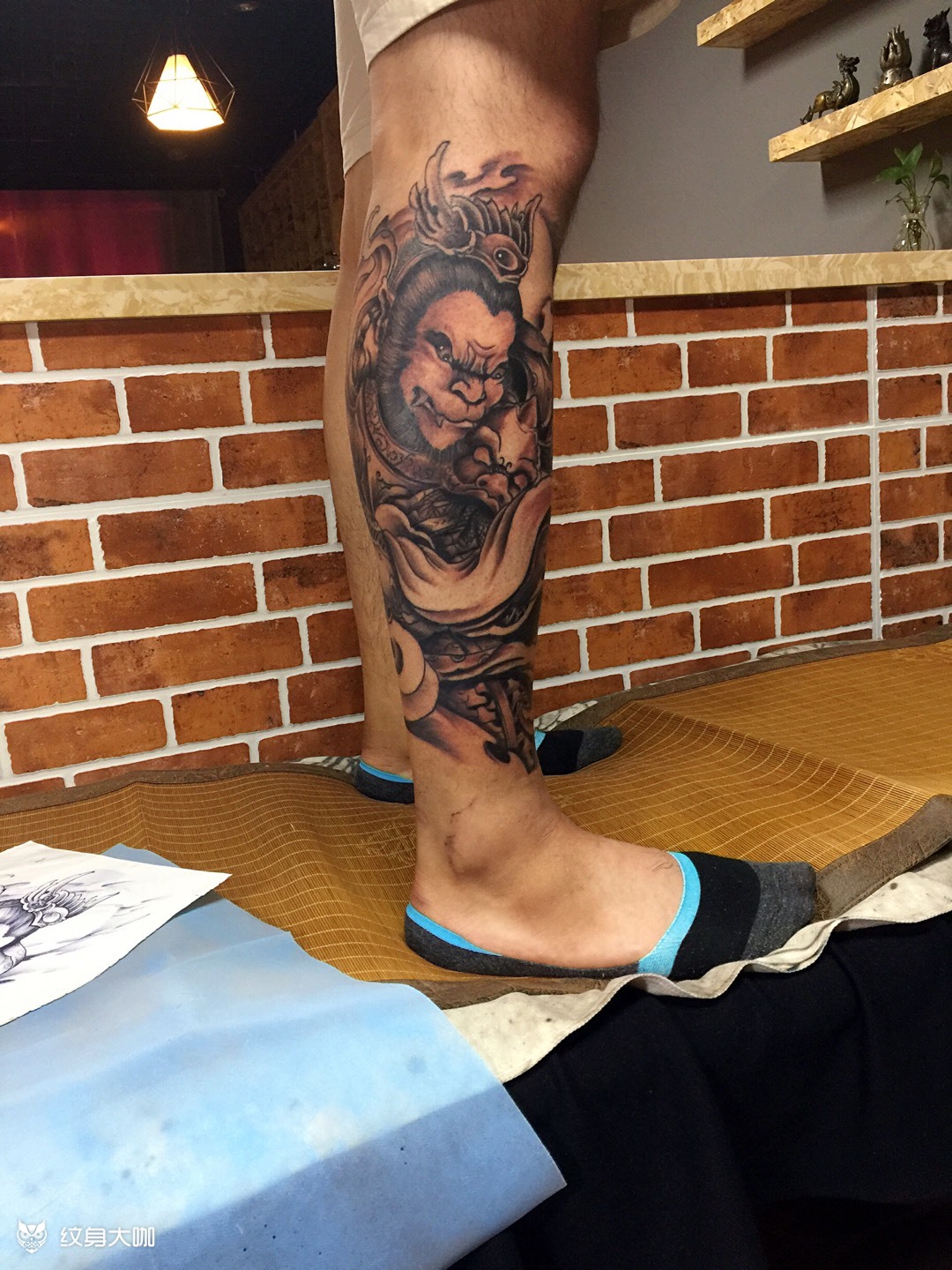 斗战胜佛_纹身图案手稿图片_聚龙堂小辉的纹身作品集