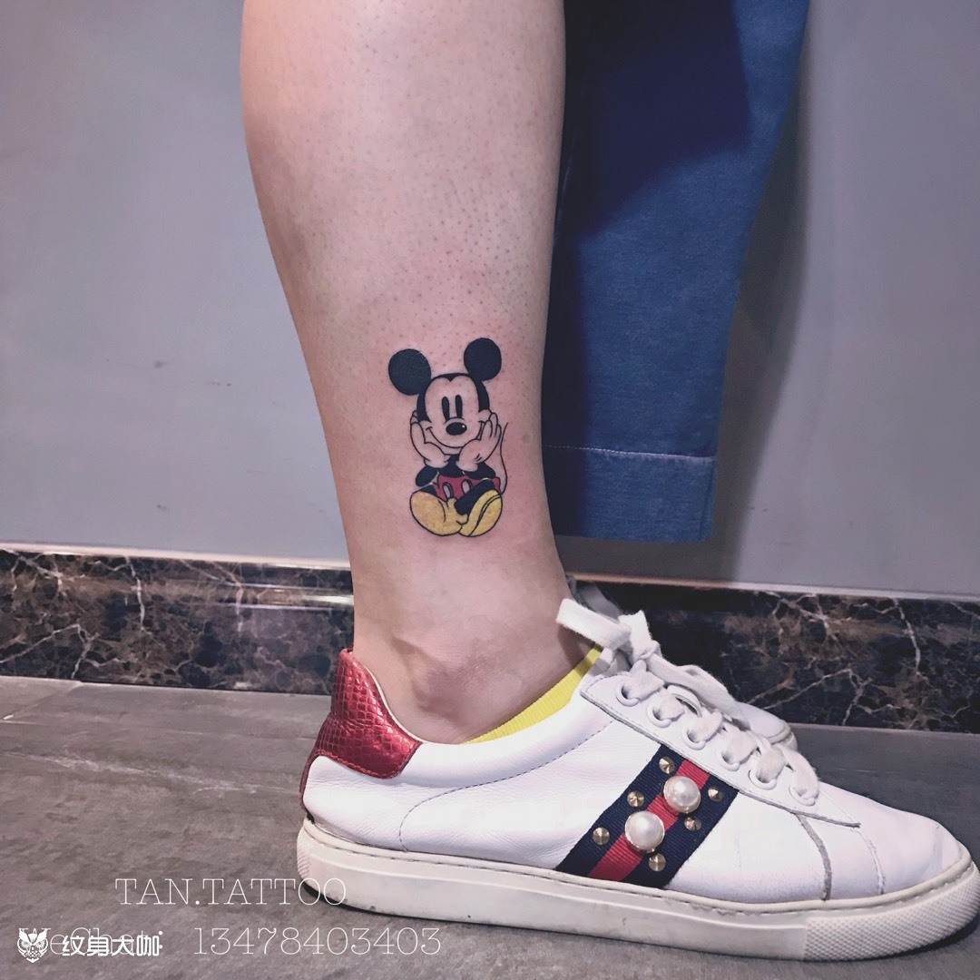 米奇_纹身图案手稿图片_tan的纹身作品集