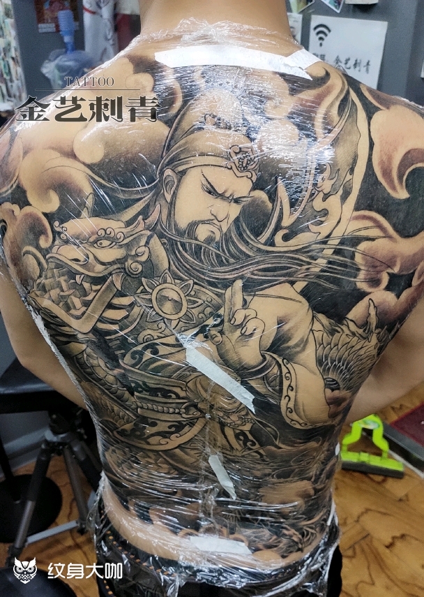 关公满背_纹身吧社区 - 纹身大咖