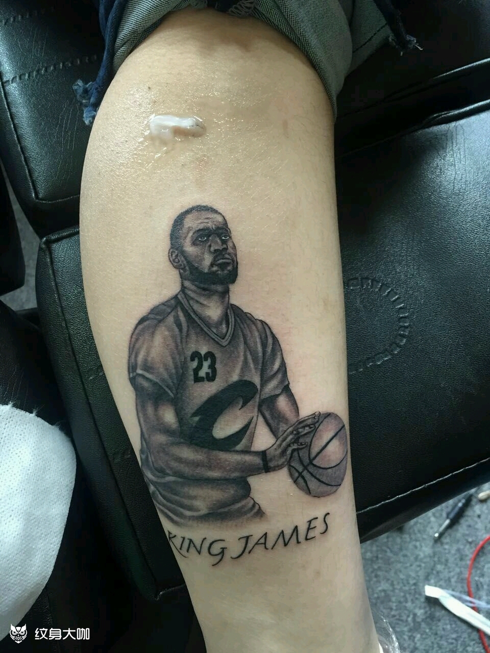 詹姆斯_纹身图案手稿图片_博博博的纹身作品集