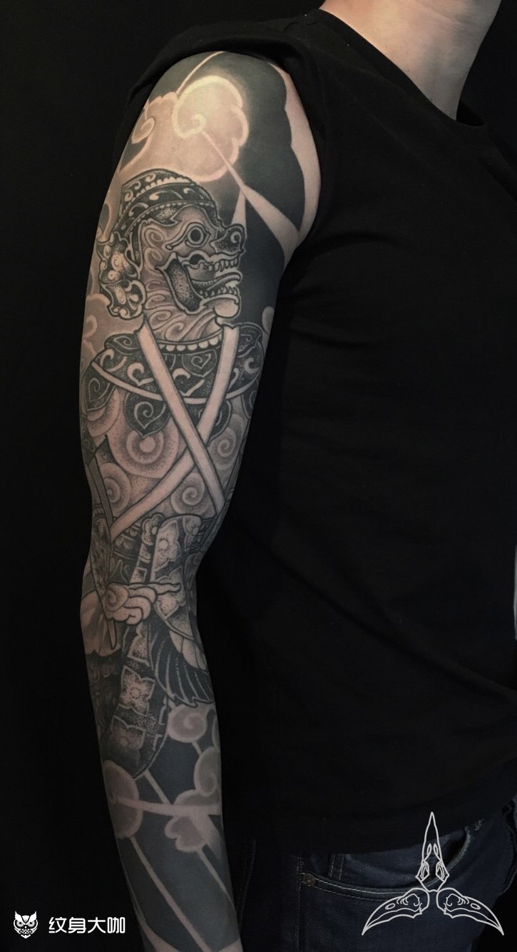 战神_纹身图案手稿图片_青皮社mary的纹身作品集