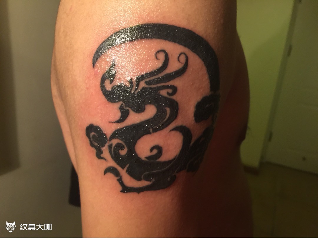 中国图腾_纹身图案手稿图片_ 小唐的纹身作品集