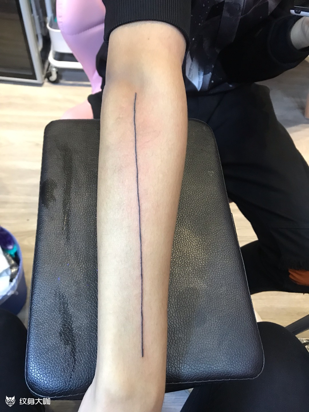 个性直线_纹身图案手稿图片_高原的纹身作品集