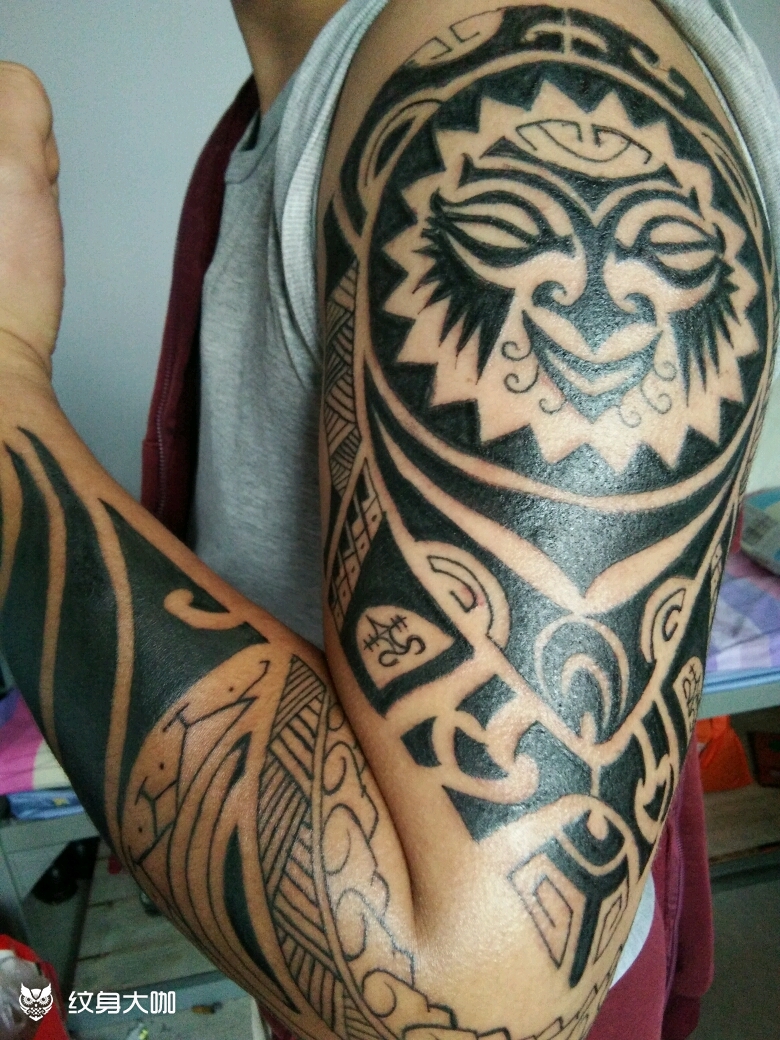 图腾_纹身图案手稿图片_浚县――大壮的纹身作品集