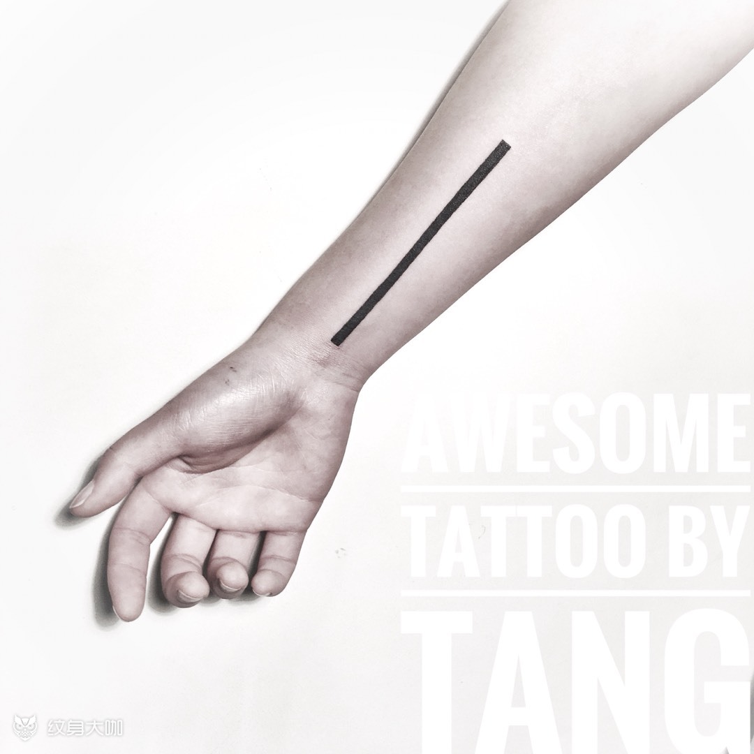 直线_纹身图案手稿图片_ruiqi的纹身作品集