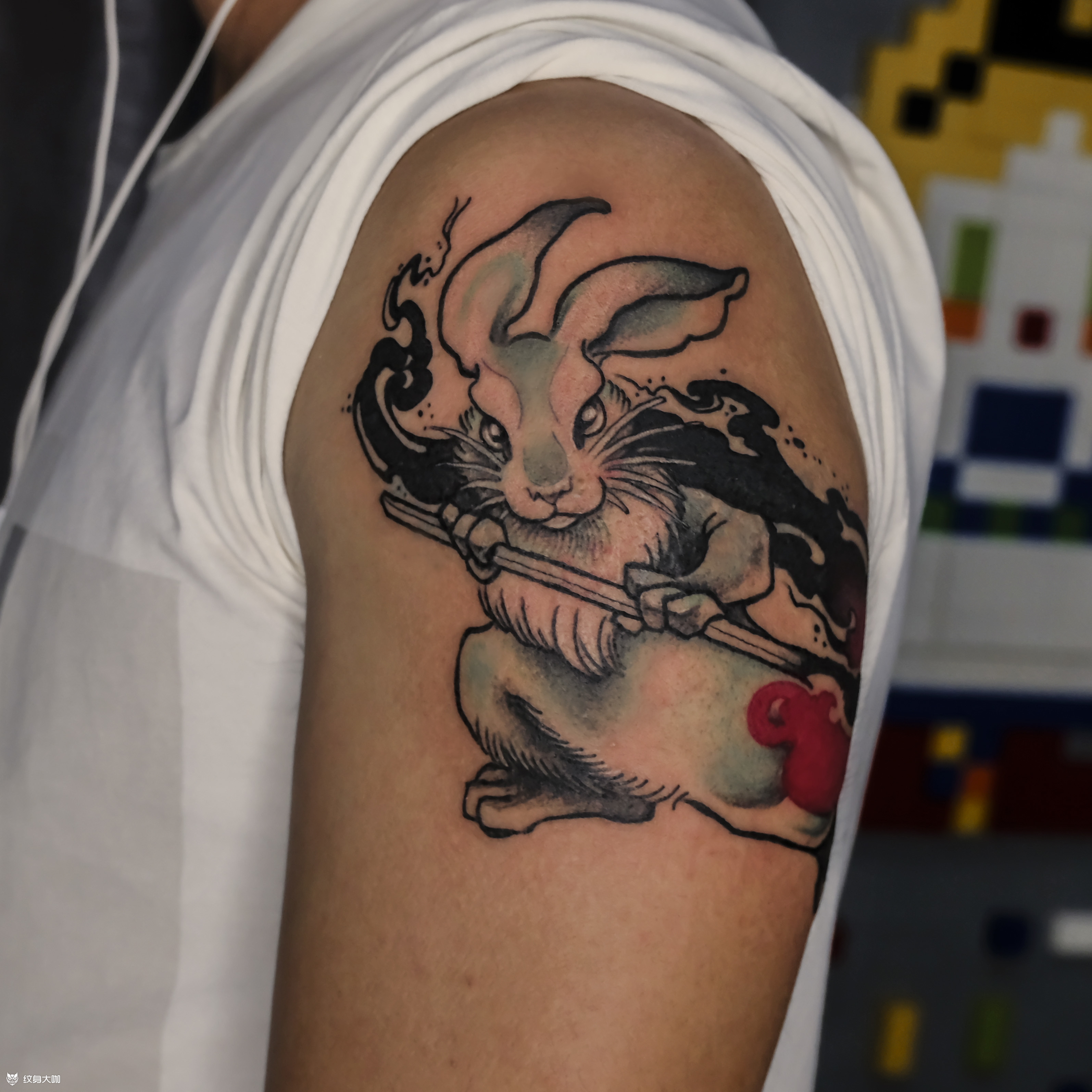 火兔_纹身图案手稿图片_无锡青臣—杨啊的纹身作品集